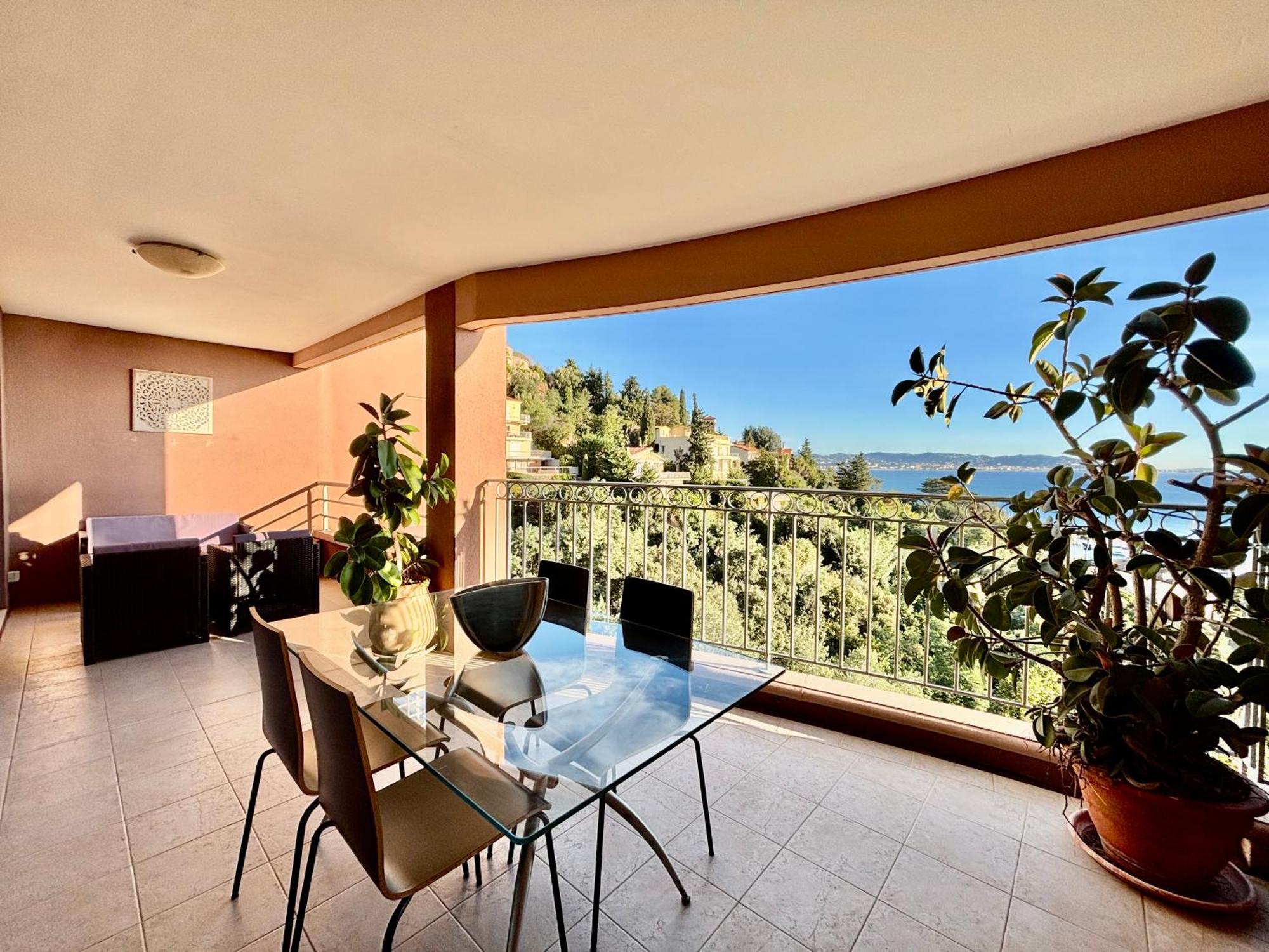 Apartmán Superbe 3 Pieces Sur La Baie De Theoule Exteriér fotografie