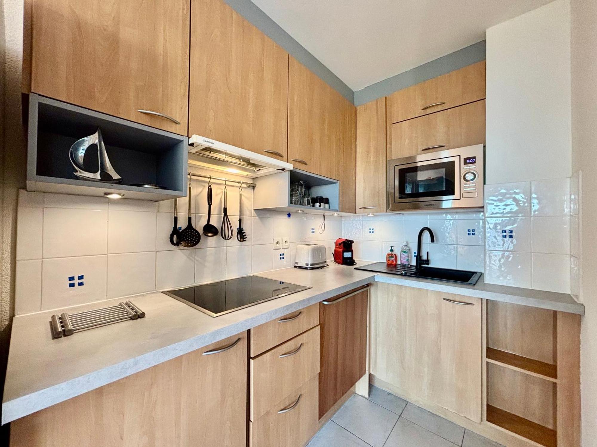 Apartmán Superbe 3 Pieces Sur La Baie De Theoule Exteriér fotografie